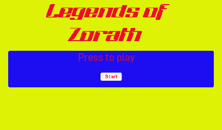 The Legend of Zorath