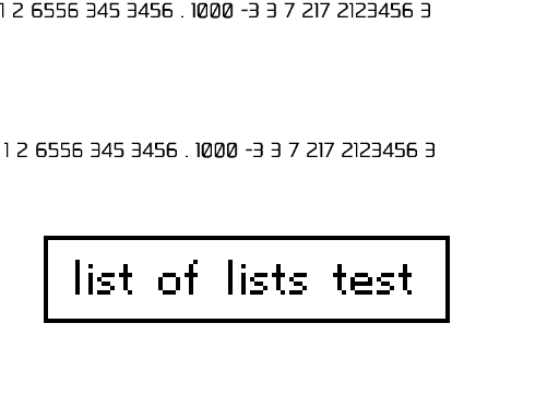 list list test