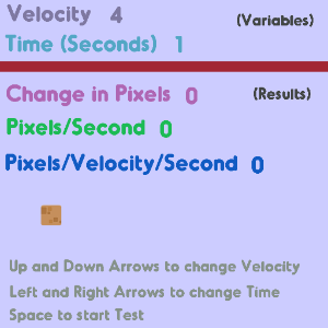 Velocity Test