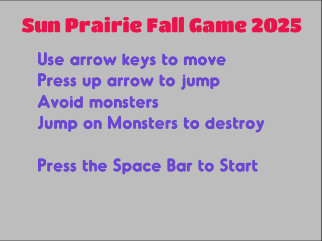 Sun Prairie Fall 2025