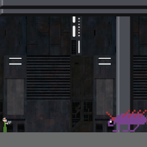 alien battle