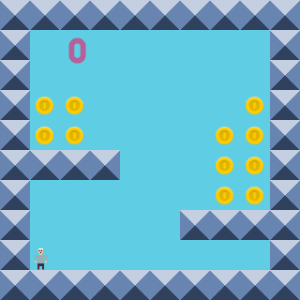 platformer with coin collect