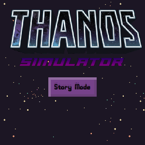{W.I.P} Thanos Simulator