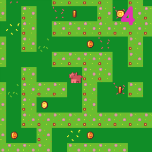 Pig Top Down Game