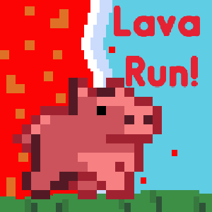 Pig Lava Run!