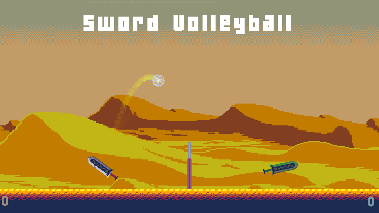 sword volleyball test