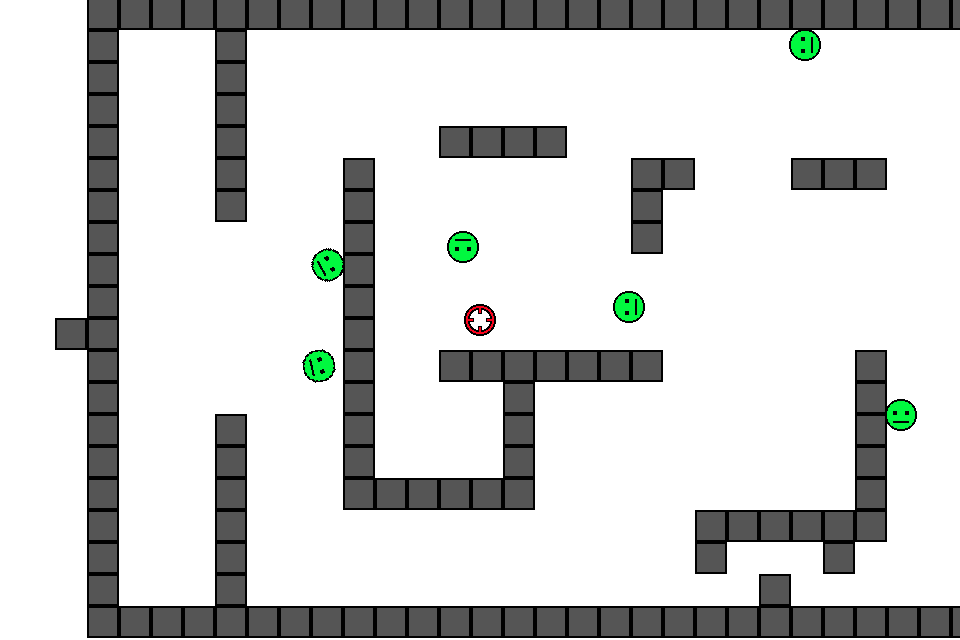 Any-Angle Pathfinding 2 (Top Down) (No Waypoints!)