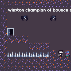 bounce a wolve mini game but its the second