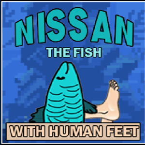 Nissan the Fish with Human Feet