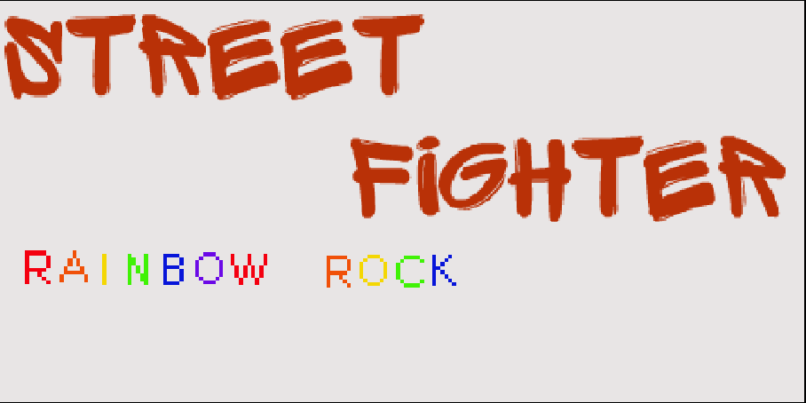 STREET FIGHTER (RAINBOW ROCK)