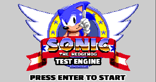 The Sonic the Hedgehog Test Engine V1