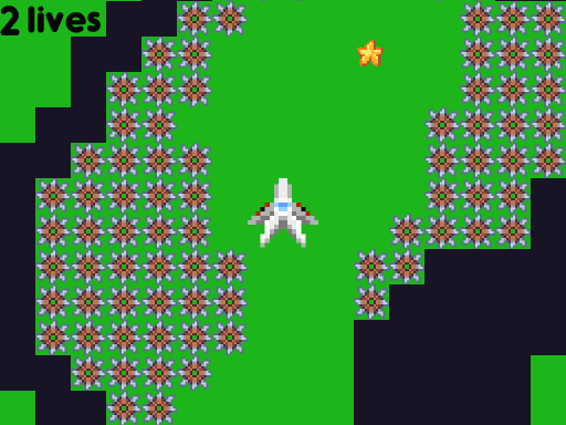 top down game project, plane rider
