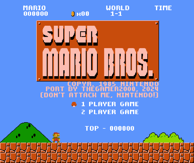 Super Mario Bros. Flowlab Port (Definitely)