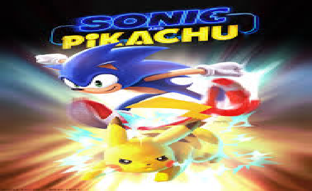 Sonic and Pikachu