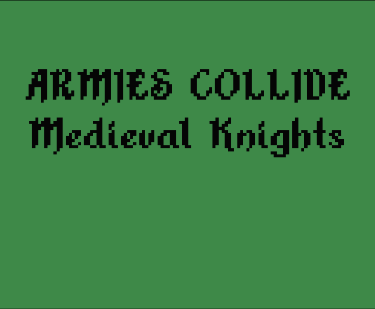 Armies Collide: Medieval Knights