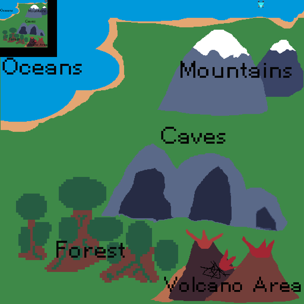 Caleb's Map Game