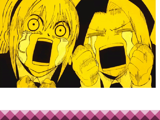 mashle cry please heart