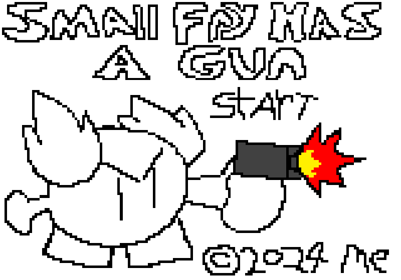 Small Fry Has A Gun