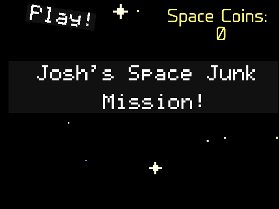 Josh's Space Junk Mission!