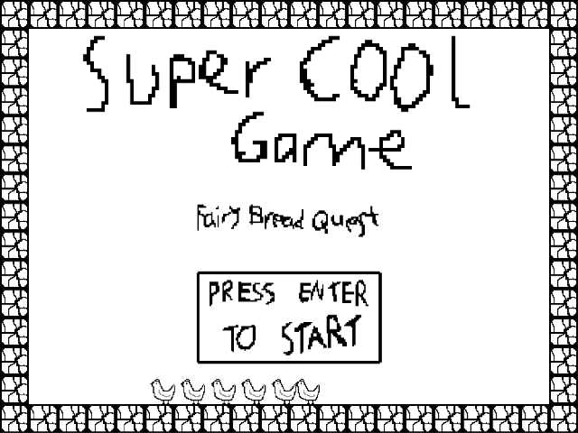 30FPS SUPER COOL GAME - Fairy Bread Quest