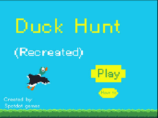 Duck hunt recreated
