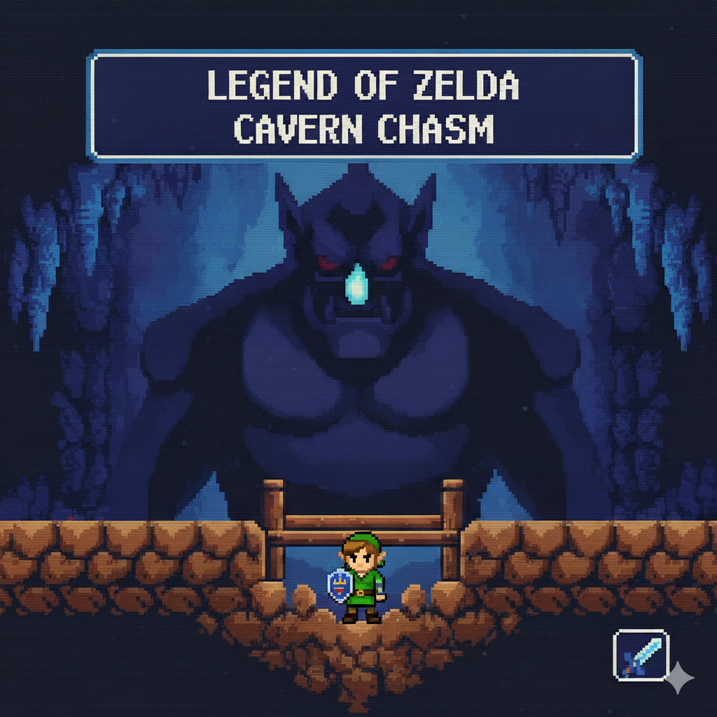 Legend Of Zelda Cavern Chasm 