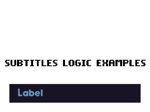 subtitles logic example