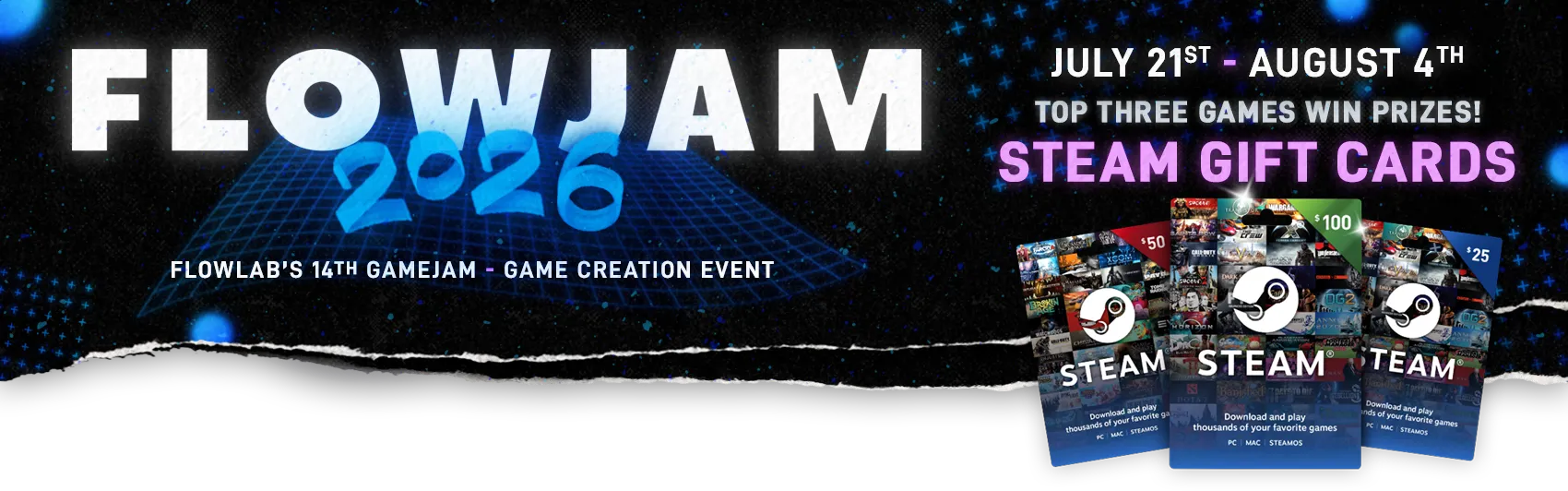 Flowjam, Flowlab's twice-yearly game jam